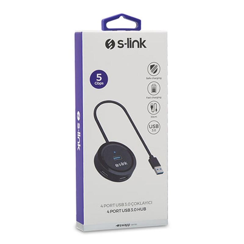 S-link SWAPP SW-U300 4 PORT USB 3.0 USB HUB ÇOKLAYICI