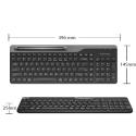 A4 TECH FBK25 SİYAH BLUETOOTH+2.4GHZ NANO FN-MULTİMEDYA KABLOSUZ KLAVYE