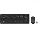 A4 TECH FG1010 USB KABLOSUZ MULTIMEDIA Q KLAVYE&MOUSE SET GRI