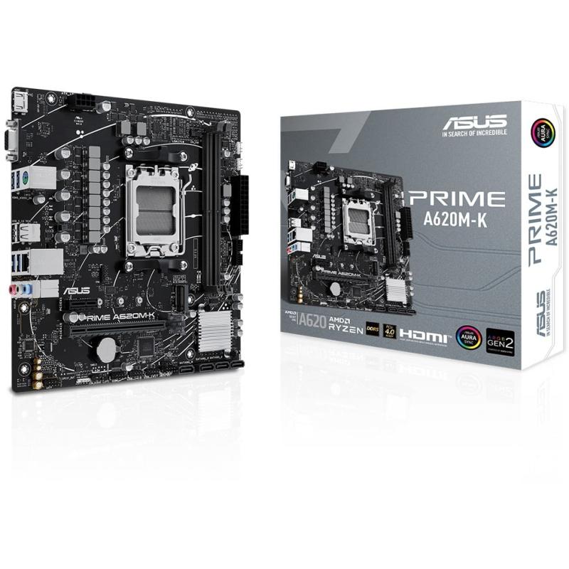ASUS PRIME A620M-K 6400Mhz(OC) DDR5 MATX AM5 HDMI ANAKART