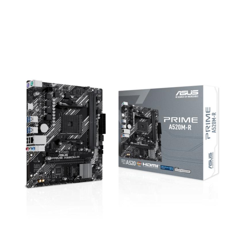 ASUS PRIME A520M-R AM4 DDR4 SES GLAN HDMI SATA3 m.2 USB2.0 mATX