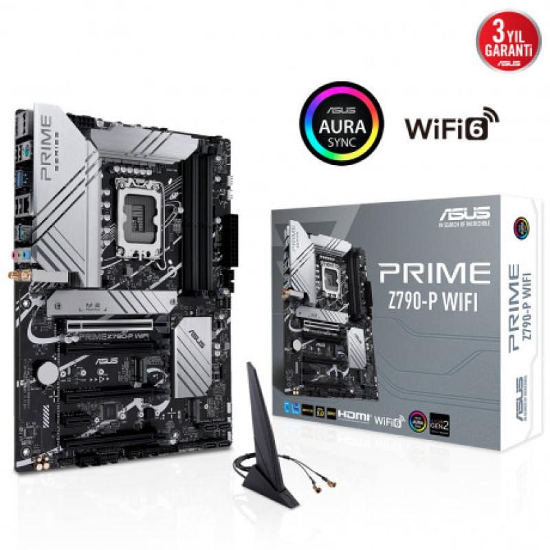 ASUS PRIME Z790-P WIFI 1700P DDR5 SES GLAN DP/HDMI SATA3 USB3.2 ATX