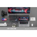 DAYTONA  Fc55 5ın1 Hub TYPE-C To 2xUsb 3.0 +4K HDMI+Gigabit Ethernet+Pd Çevirici Hub