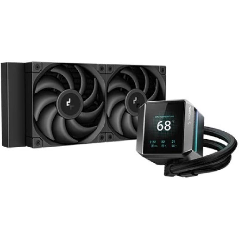 DEEPCOOL MYSTIQUE Series LCD 240mm Intel(1700p/1851p)-AMD Uyumlu Sıvı Soğutucu