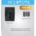 DOTVOLT VOLT LN 650VA Line Interacrive UPS 5/15 Dk [1x7Ah]