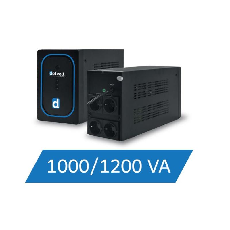 DOTVOLT VOLT LN PLUS 1200VA Line Interacrive UPS 5/15 Dk 2x7Ah UPS-LN-0010