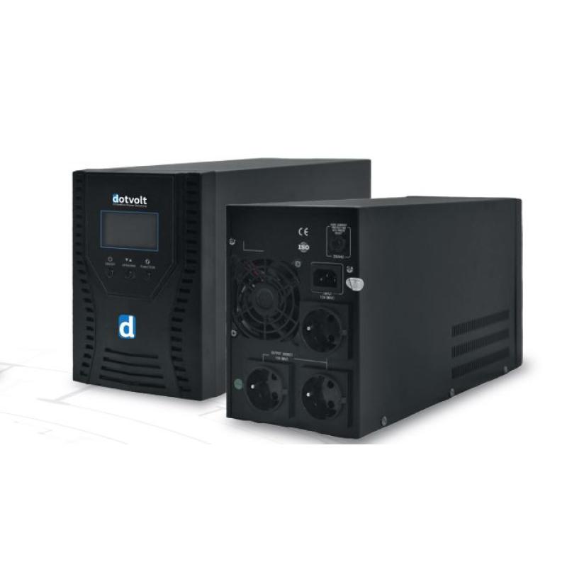 DOTVOLT VOLT LN PLUS 3000VA Line Interacrive UPS 5/15 Dk 4x12Ah UPS-LN-0014