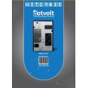 DOTVOLT VOLT MN 1KVA 1F/1F 2x12V/9AH Akülü ONLİNE LCD Ekranlı 5/10 DK UPS
