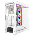Rampage HYDRA V3 WHITE 750W 80+ BRONZE Beyaz 7*12cm RGB Fan ATX Mid-T Oyuncu Kasası