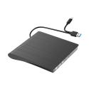 DVDRW ELBA DVDWRT Harici Dvdrw Slim, Siyah USB Dvd Yazıcı Writer	