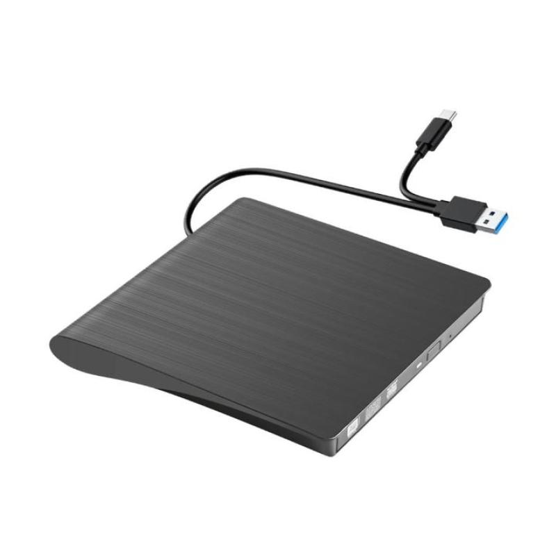 DVDRW ELBA DVDWRT Harici Dvdrw Slim, Siyah USB Dvd Yazıcı Writer	