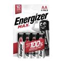 Energizer Max Alkalin AA 4'lü Kalem Pil  7638900437645