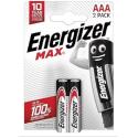Energizer Max Alkalin AAA 2'lü İnce Kalem Pil  7638900438130