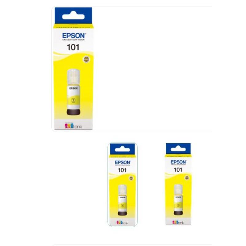 EPSON 101 Yellow Sarı Şişe Mürekkep T03V44A L4150/4160/6160/6170/6190 C13T03V44A 