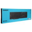 EVEREST KB-517U Siyah USB F Standart Klavye