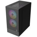 FRISBY FC-8975B 550W 3x120mm RGB FAN MID TOWER mATX GAMING KASA
