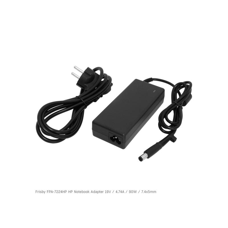 FRISBY FPA-7224HP (7.4x5.0mm) 19v 4.74A (HP) Notebook Adaptör