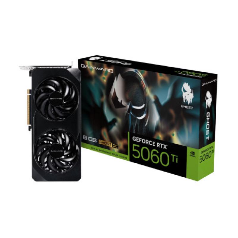 GAINWARD RTX5060Ti Ghost 8GB GDDR7 128Bit (NE7506T019P1-GB2062B) Ekran Kartı