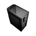 GAMEBOOSTER GB-PW908B 650W USB 3.0, ATX Mesh, Fixed 4xRGB Fan, Siyah Kasa 
