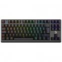 GAMEPOWER EVA 7 BLUE SWITCH 88 MEKANİK KLAVYE RGB - Kablolu, 2.4Ghz, Bluetooth 3 Mod