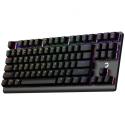 GAMEPOWER EVA 7 BLUE SWITCH 88 MEKANİK KLAVYE RGB - Kablolu, 2.4Ghz, Bluetooth 3 Mod