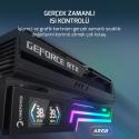 GAMEPOWER Heatsync Argb LCD Ekran Kartı Tutucu Beyaz