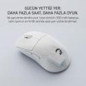 GAMEPOWER RADUS Beyaz 12.000DPI Triple Mode (Kablolu/Bluetooth/2.4G) Gaming Mouse