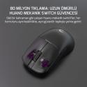 GAMEPOWER RADUS Siyah 12.000DPI Triple Mode (Kablolu/Bluetooth/2.4G)  Gaming Mouse