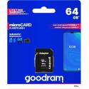 Goodram M1AA-0640R12 64GB Micro SD Kart Class 10 UHS-I U1