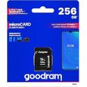 Goodram M1AA-2560R12 256GB Micro SD Kart 100MB  Class 10 UHS-I U1