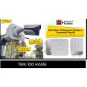 GUVENLİK KAMERASI TABANLIK BEYAZ   TRK-100
