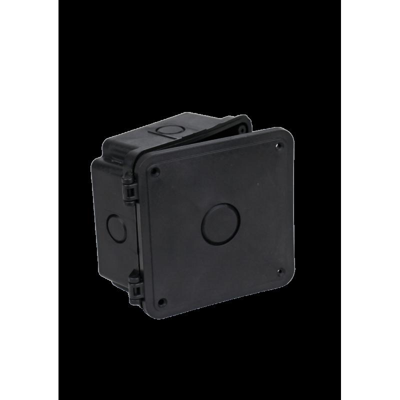 GUVENLİK KAMERASI BUATI 45X110b ,110X110x50 Menteşeli Buat siyah Kamera Montaj Kutusu tabanlık