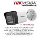 HIKVISION DS-2CD1023G2-LIUF 2MP 4mm Lens H265+30Mt Gece Görüşü SD Kart Dahili Mikrofon PoE Bullet IP Kamera