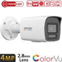 HIKVISION DS-2CD1047G2H-LIUF 4MP 2.8MM 30MT COLORVU SMART HYBRID LIGHT ACUSENSE DAHİLİ MİKROFON IP BULLET KAMERA
