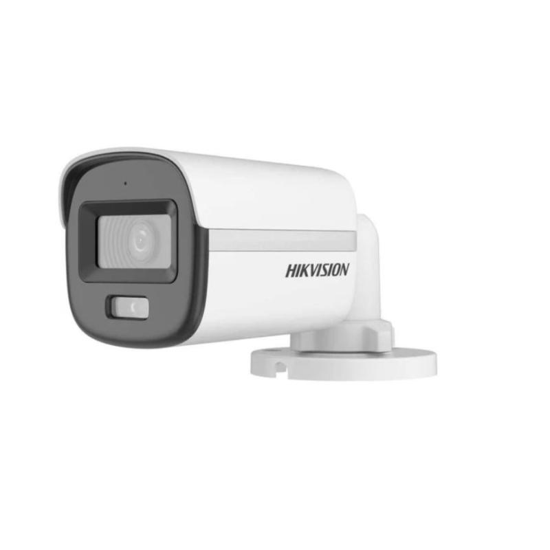 HIKVISION DS-2CE10DF0T-LPFS 2MP 2.8MM COLORVU DAHİLİ SES 20MT HD-TVI PLASTIK KASA IR BULLET KAMERA