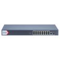 HIKVISION DS-3E1518P-EI/M 16 PORT GIGABIT + 1X1GB RJ45/SFP UPLINK 230W 300 METRE POE MESAFE YÖNETİLEBİLİR SWITCH