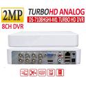 HIKVISION DS-7108HGHI-M1 8 KANAL 2Mpix H265Pro+ 1080N 1 HDD Desteği 5in1 DVR Cihazı
