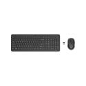 HP 2V9E6AA 330 Wireless Mouse KLAVYE Combo Set Ingilizce - Siyah