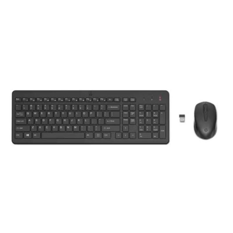 HP 2V9E6AA-TR 330 Wireless Mouse KLAVYE Combo Set Türkçe - Siyah