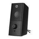 HP DHS-2101S 6W Siyah Multimedia Speaker Hoparlör 2-3W 150Hz-20KHz 85dB 3dB 4ohm-2  3.5m Multimedia Speaker Hoparlör