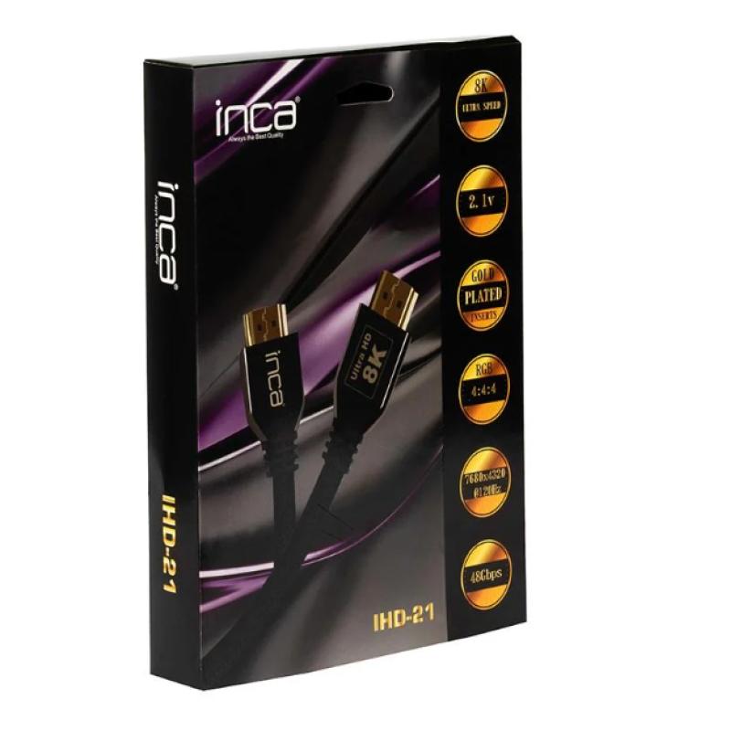 INCA IHD-21 HDMI TO HDMI 2.1V 8K 2 METRE KABLO