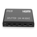 INCA IHSK-460 HDMI Splitter 1 in 4Out 4K 60Hz Switch 4 LÜ HDMI ÇOKLAYICI