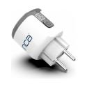 INCA IWA-283 16A Bluetooth Wi-Fi Akım Korumalı Akıllı Priz (Zamanlama,Geri Sayım,Sesle Kontrol,Güç)
