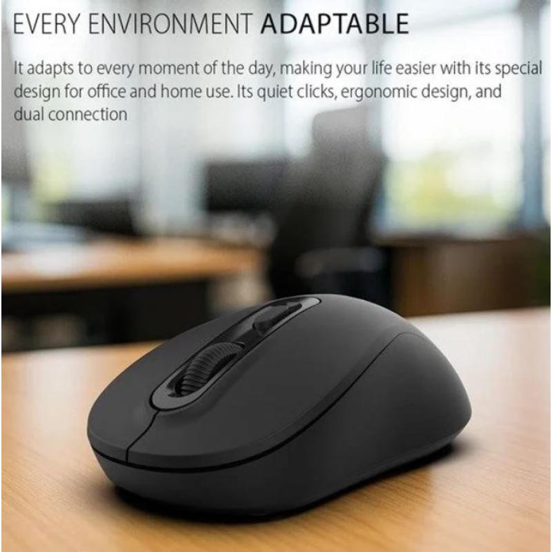 INCA IWM-288T Bluetooth & 2.4G Kablosuz siyah Ergonomic Design Silent 