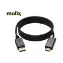 MOLİX MX-2570  DISPLAYPORT TO HDMI 1.8MT DP-HDMI