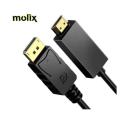 MOLİX MX-2570  DISPLAYPORT TO HDMI 1.8MT DP-HDMI
