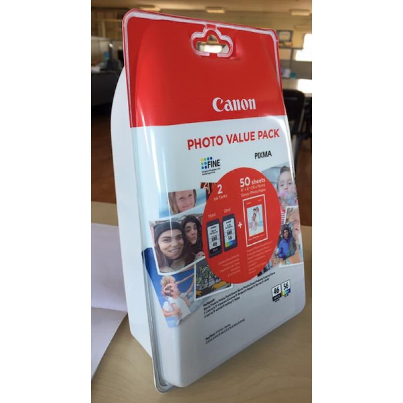 CANON CL-56+PG-46  RENKLI+SİYAH KARTUŞ SET