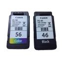 CANON CL-56+PG-46  RENKLI+SİYAH KARTUŞ SET