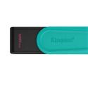 KINGSTON 128GB DTXS/128GB USB 3.2 Gen1 DataTraveler ExodiaS (Black/Turquoise) Flash Bellek