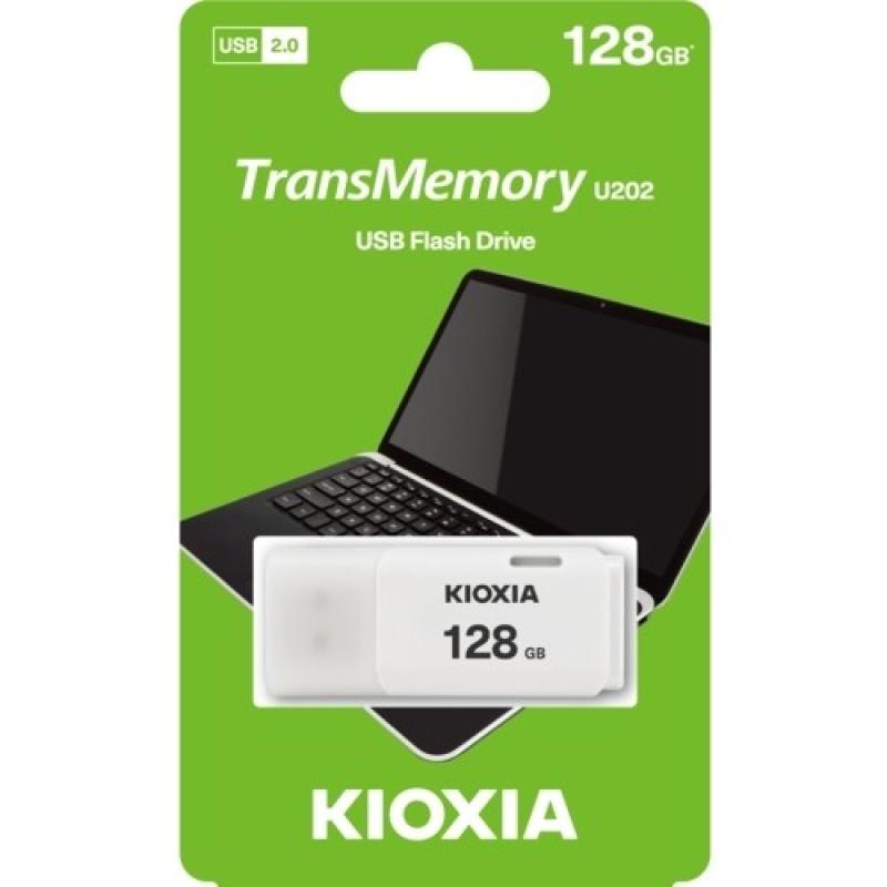 KIOXIA 128GB TransMemory U202 USB 2.0 LU202W128GG4 Usb Bellek